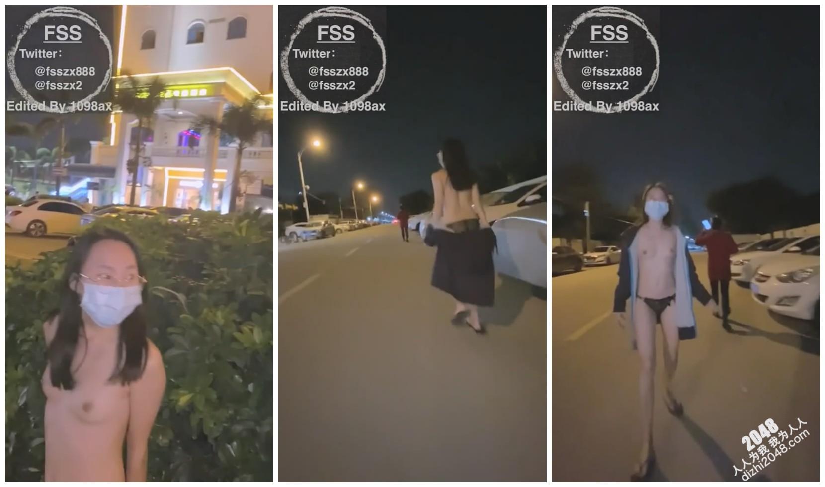 OSTP749 【重磅推荐】知名Twitter户外露出网红FSS冯珊珊挑战酒店停车场全裸露出跟踪阿姨差点被发现| 國內原創- 人人为我论坛-  Powered by