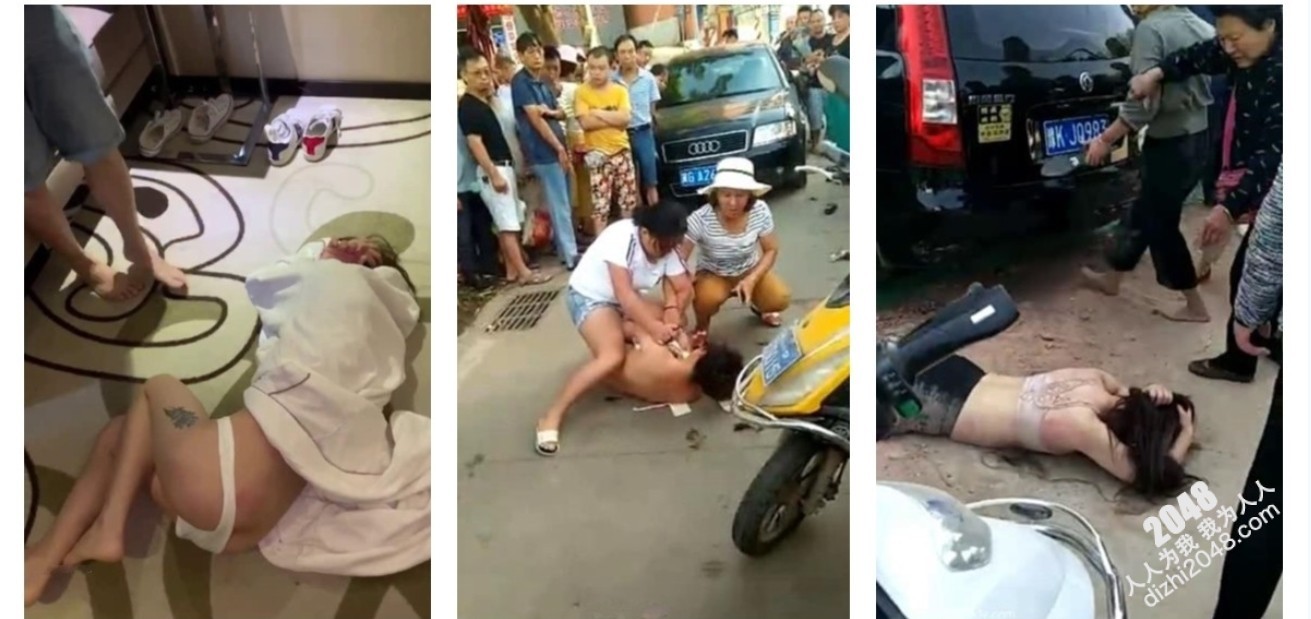 超高收藏价值【抓J浸猪笼】广东男女偷情被抓浸猪笼事件暴打小三多部