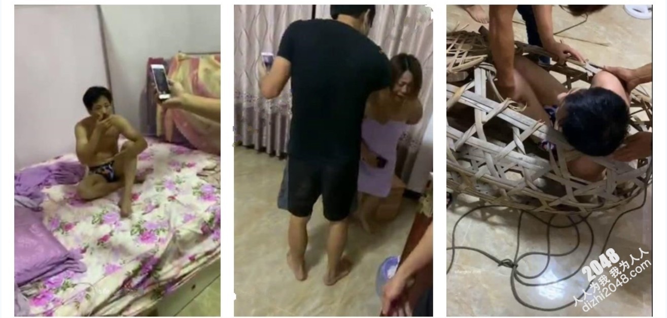超高收藏价值【抓J浸猪笼】广东男女偷情被抓浸猪笼事件暴打小三多部